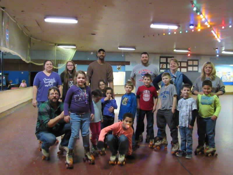 Roller Skating Group