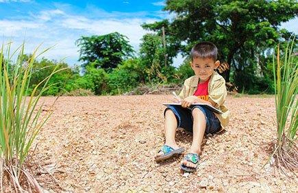 Boy Reading