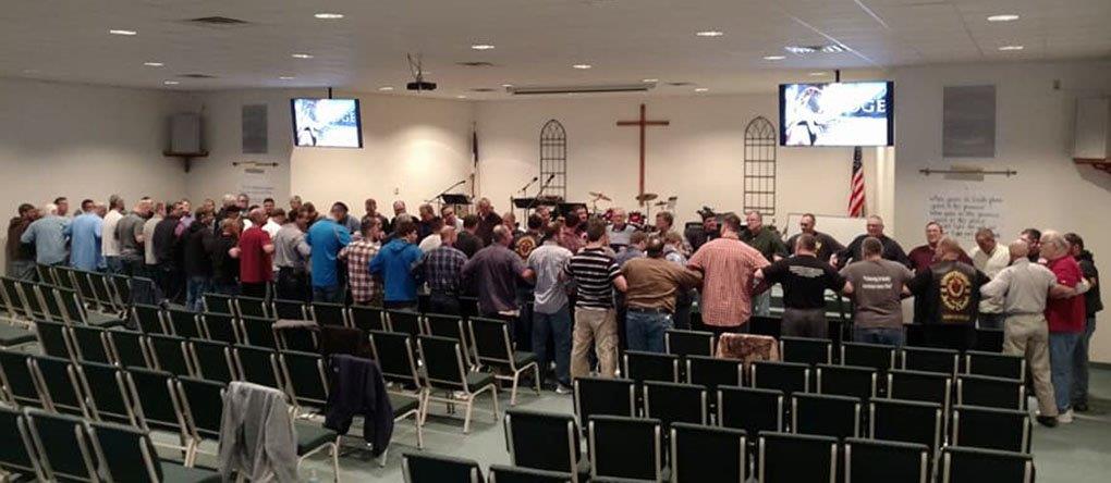 Prayer at Men's Agoge Conference