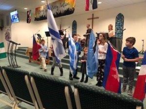 Parade of flags